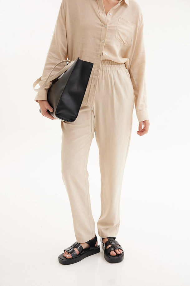 Product PANTALON JESMILO - Oatmeal - Image 1