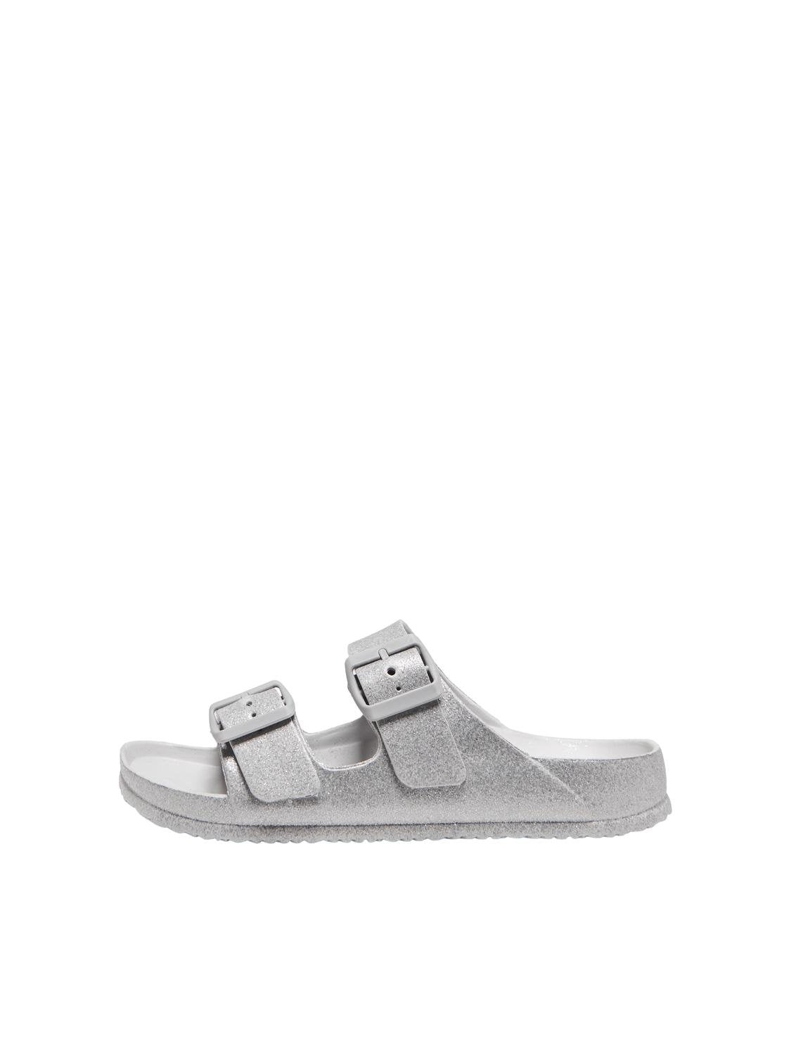SANDALIA CON CORREA AJUSTABLE CRISTY - Silver