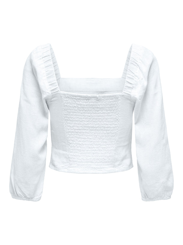 Product TOP CARO  - Bright White - Image 2