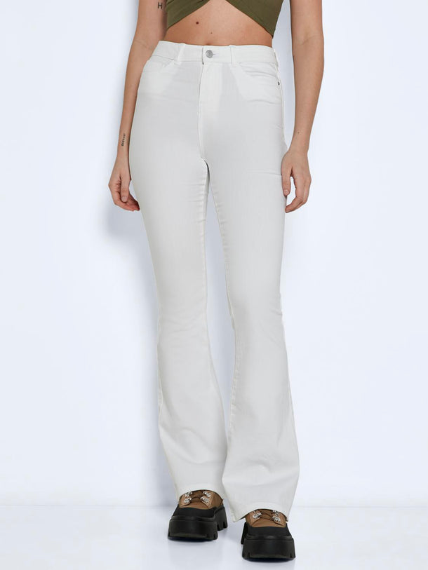 Product JEAN SALLY FLARED - Bright White - Image 1