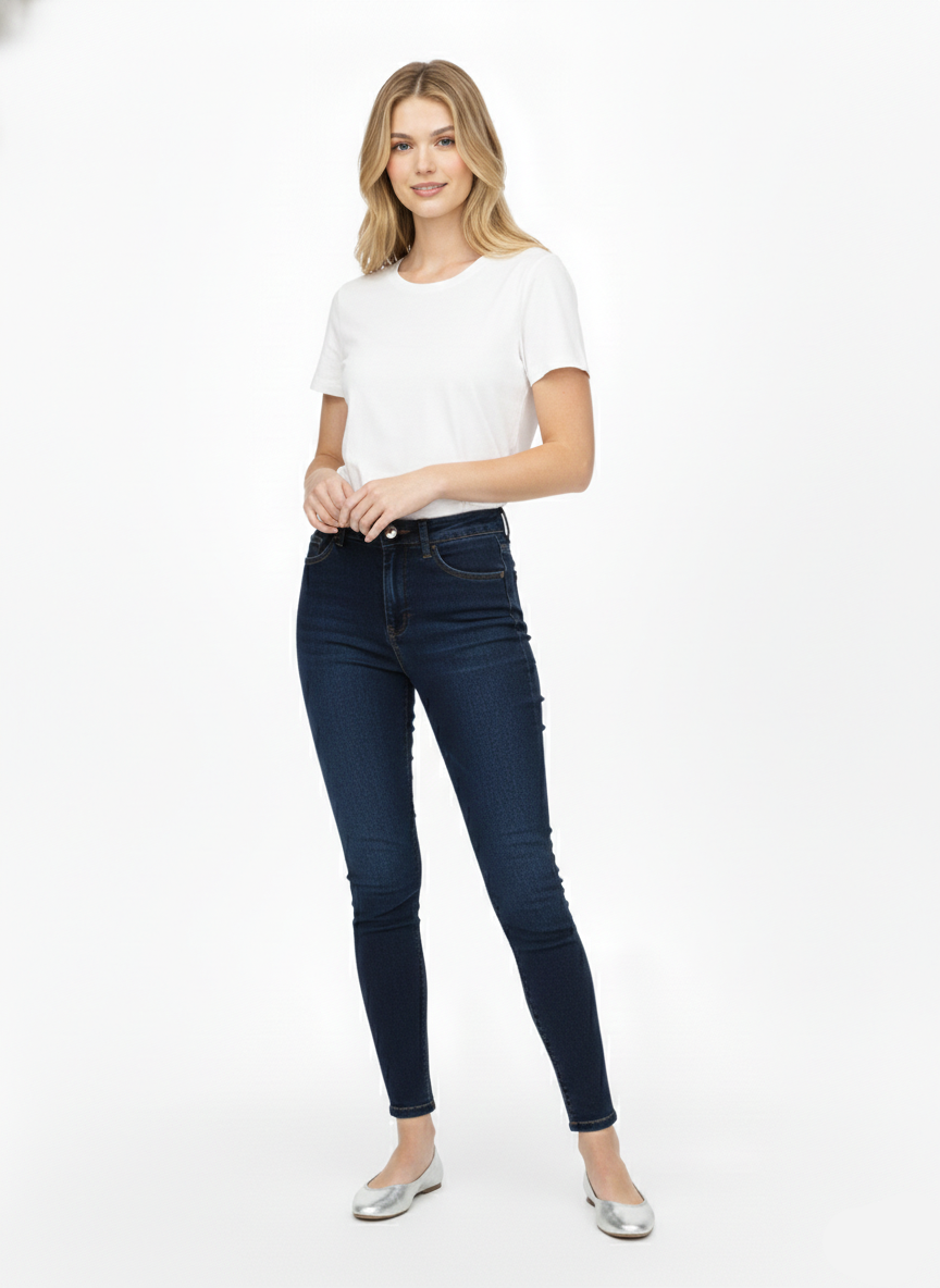 JEAN SKINNY TIRO ALTO TULGA-