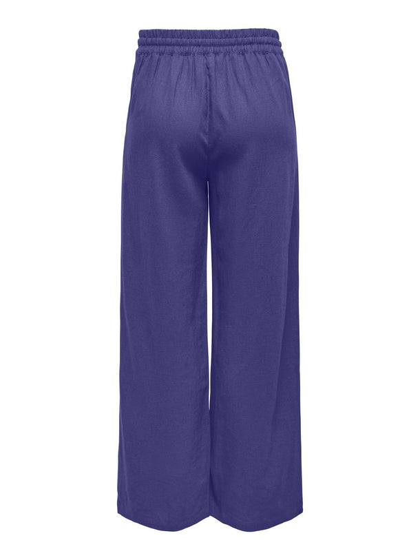 Product PANTALÓN DE LINO SAY-NAVY BLUE - Image 2