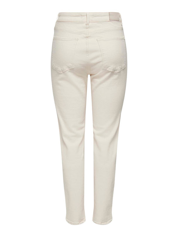 Product JEANS EMILY TEJIDO ELÁSTICO - Ecru - Image 2