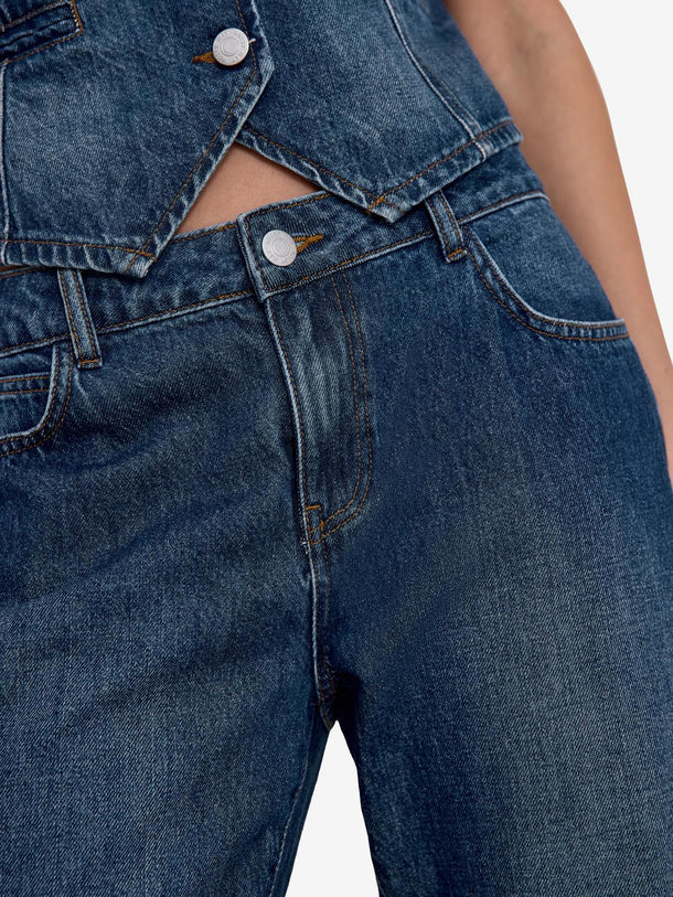 Product JEAN SANJA - Dark Blue Denim - Image 3