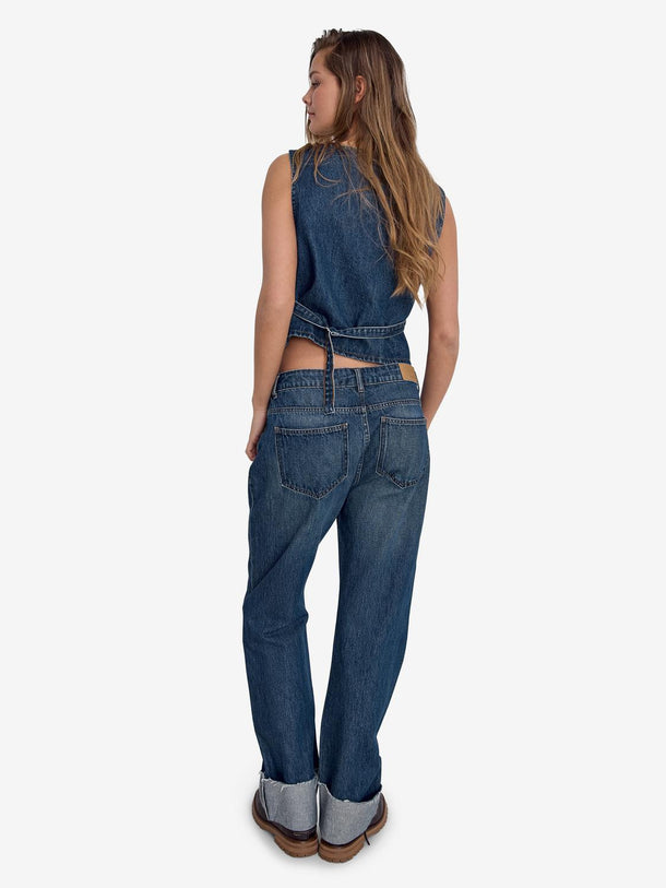 Product JEAN SANJA - Dark Blue Denim - Image 2