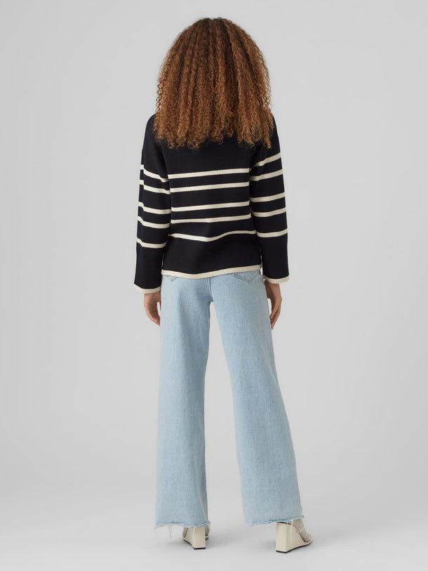 Product SWEATER SABA - Black Stripes:W BIRCH - Image 3