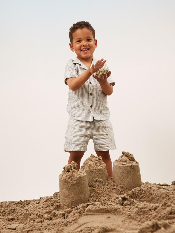 Product CAMISA FEDENIS - Dark Sapphire Stripes:jet stream - Image 12