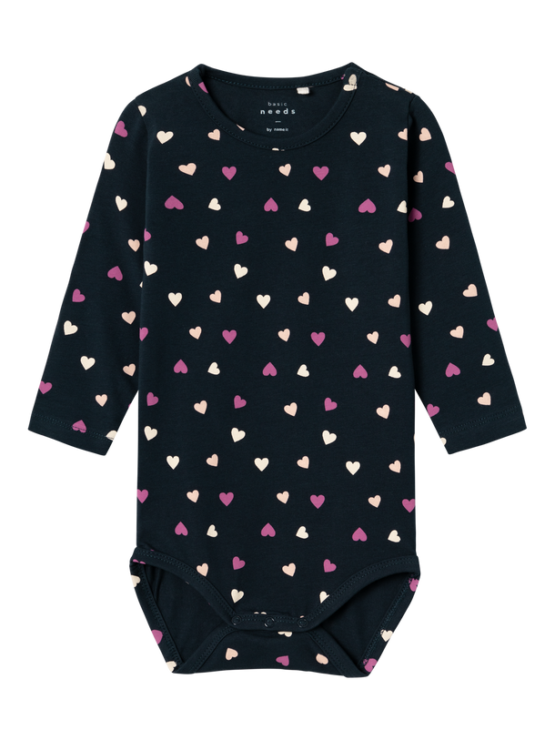 Product BODY VANDORA - Dark Sapphire AOP:HEARTS - Image 1