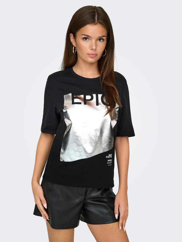 Product CAMISETA FIOLA - Black Print:EPIC - Image 6