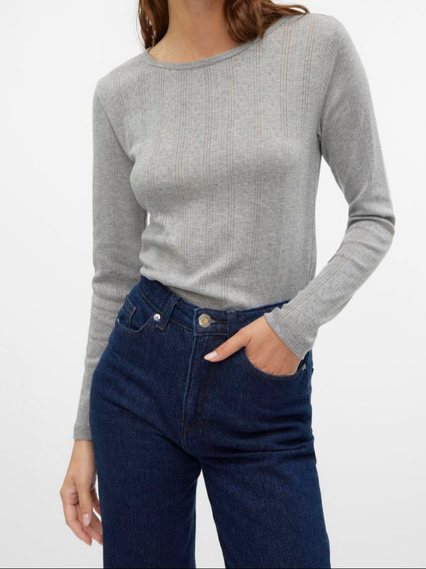 Product CAMISETA LISA - Light Grey Melange - Image 1
