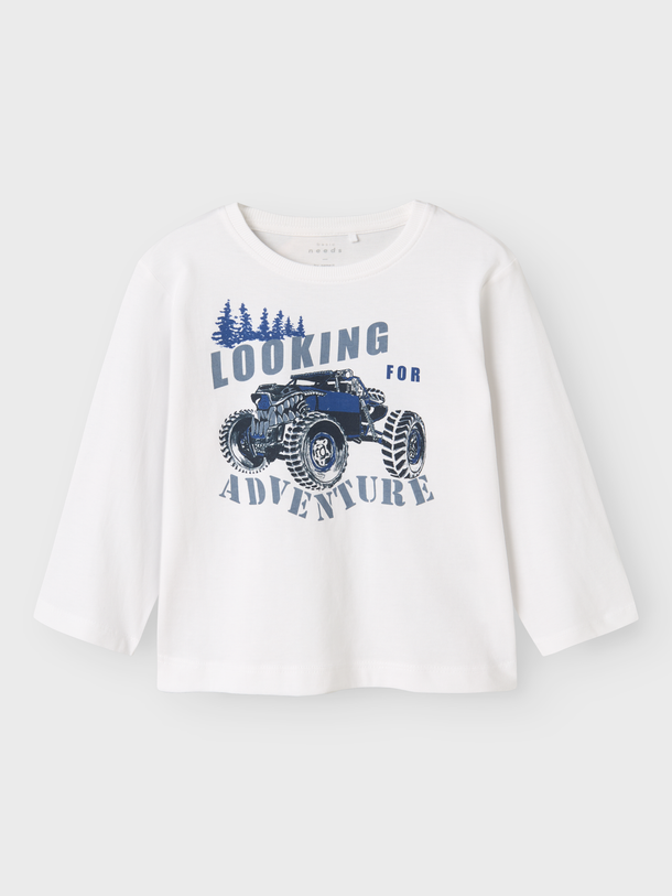 Product CAMISETA VICTOR - Bright White Print:Looking For Adventure - Image 1