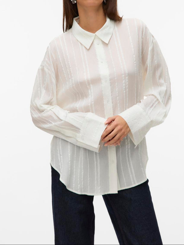 Product CAMISA BOLETTE - Snow White - Image 1
