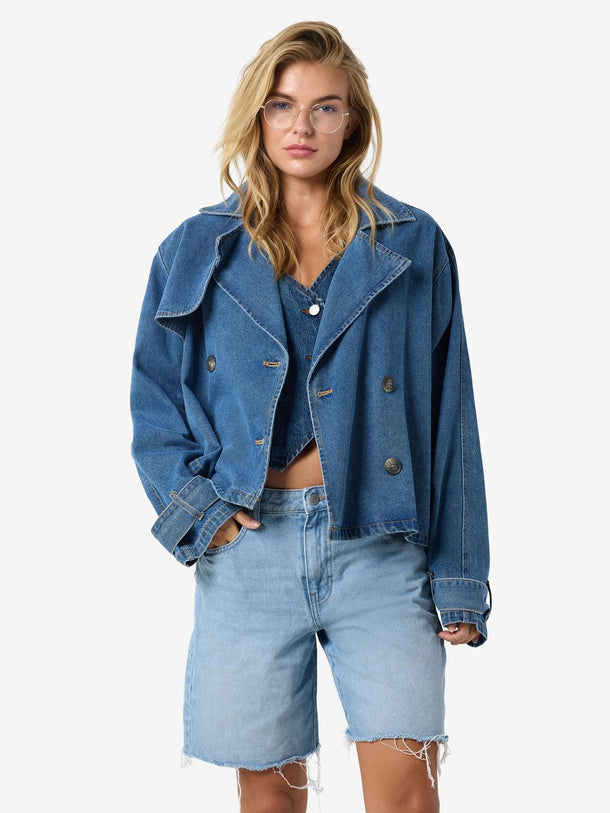 Product TRENCHOAT ARIZONA - Light Blue Denim - Image 1