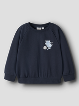 Navy Blazer Print:Cat Yarn