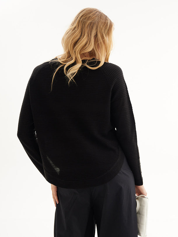 Product SWEATER CAVIAR - Black - Image 4