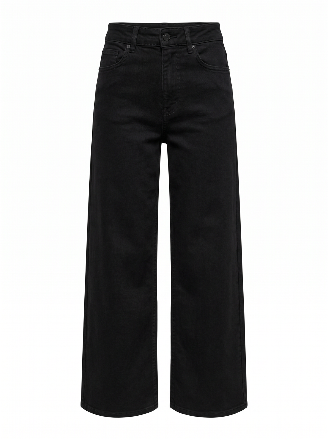 JEAN WIDE TIRO ALTO SYLVIE - Black