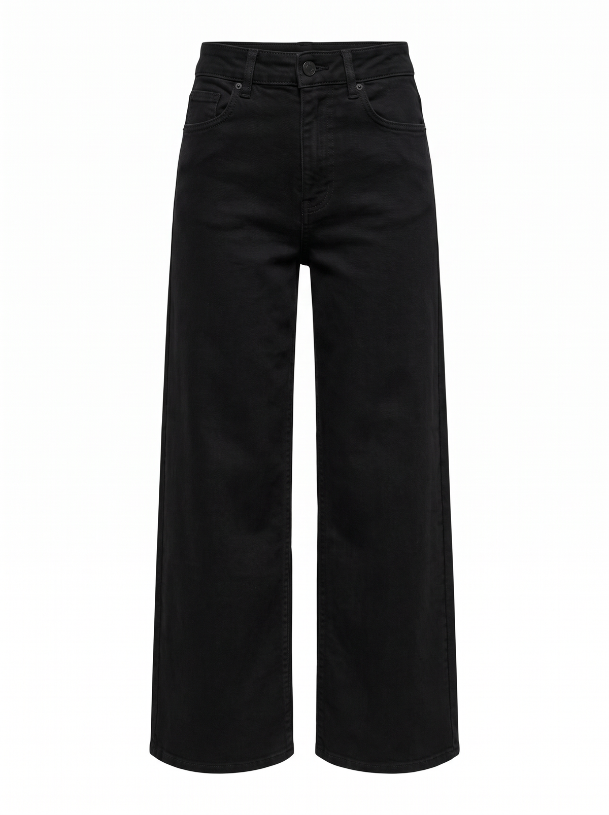 JEAN WIDE TIRO ALTO SYLVIE - Black