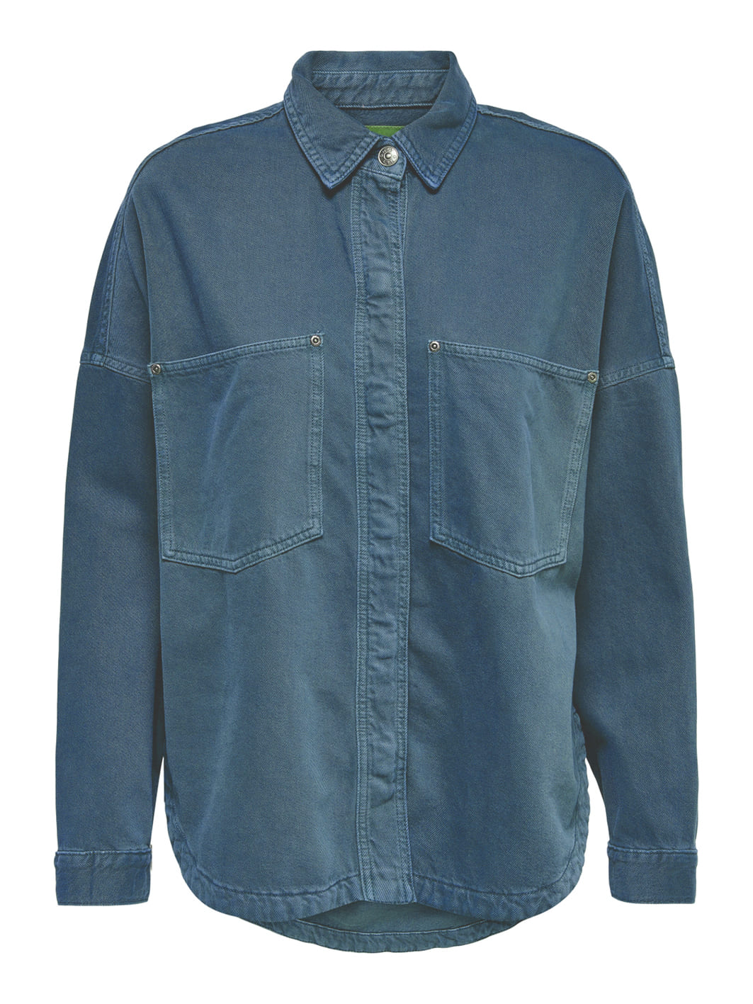 CAMISA JANINE - Medium Blue Denim