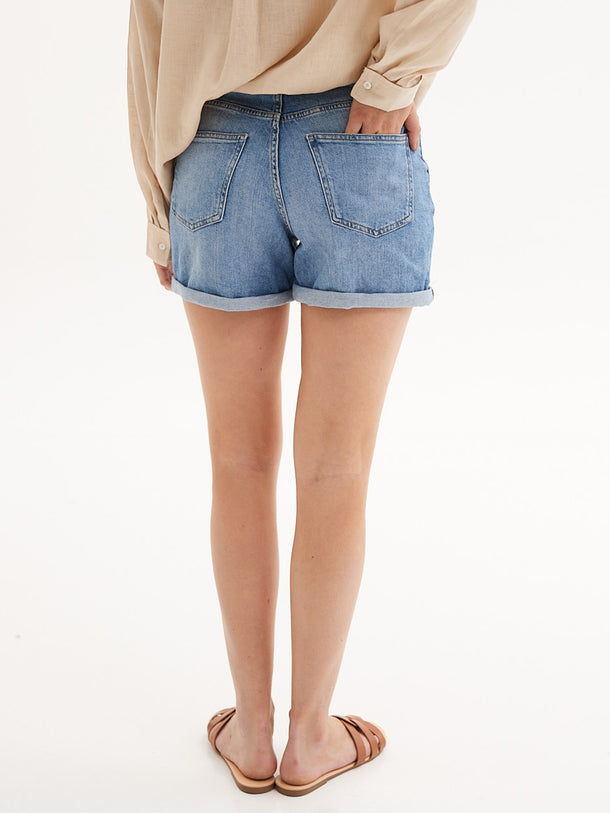 Product SHORT JOSEPHINE  - Light Blue Denim - Image 3