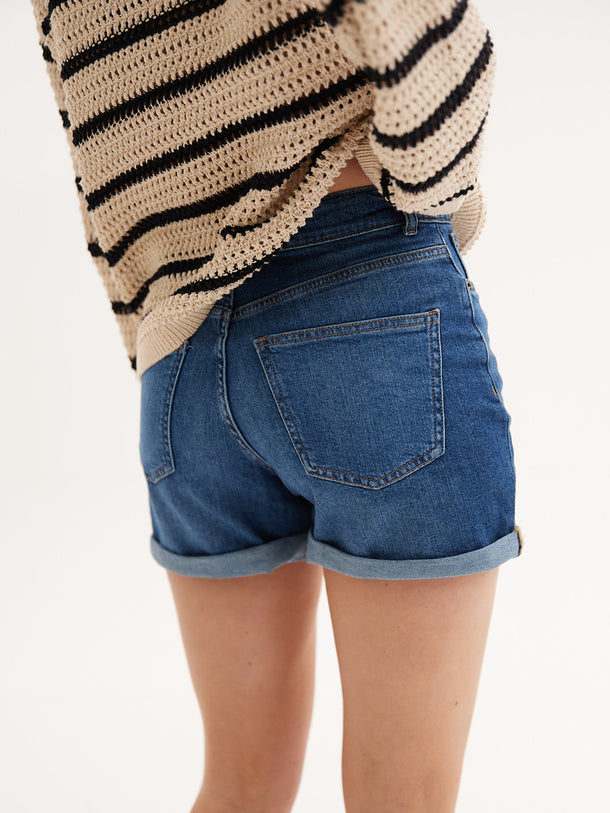 Product SHORT JOSEPHINE  - Medium Blue Denim - Image 5