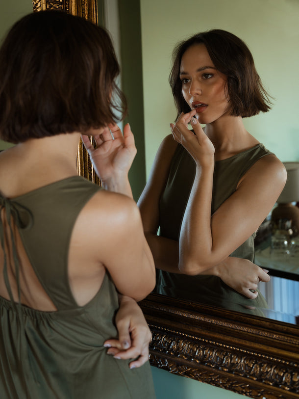 Product VESTIDO EDITH  - Capulet Olive - Image 7