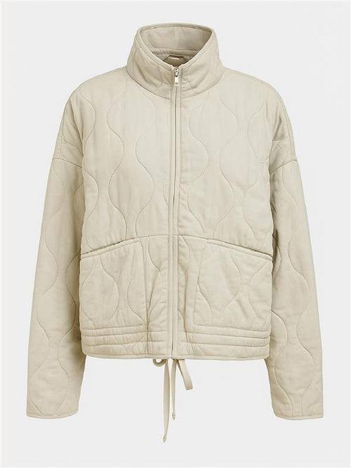 CHAQUETA WILLOW Ecru Detail:WASHED – Only Uruguay