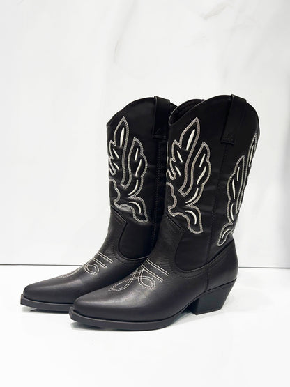BOTAS EFECTO CUERO COWBOY VILMA