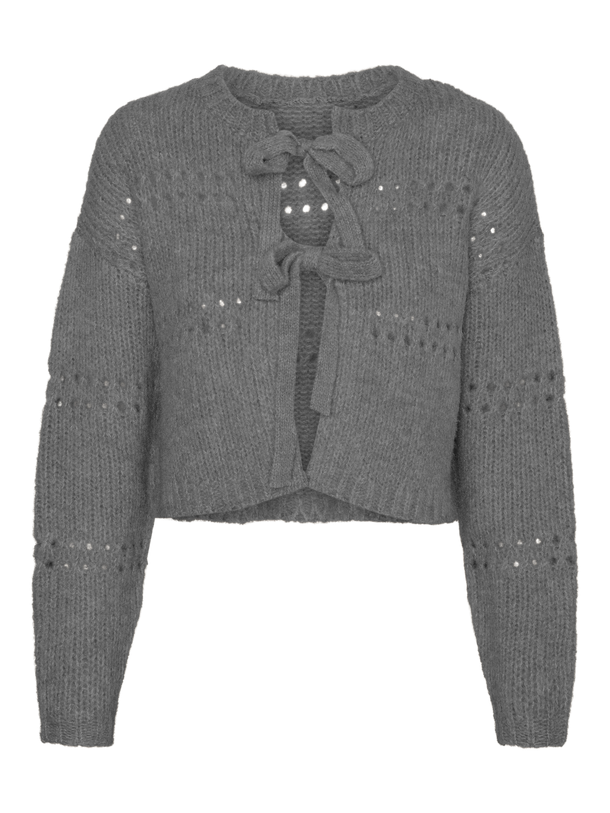 Product CÁRDIGAN ADELINA - Medium Grey Melange - Image 5