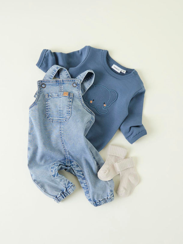 Product ENTERITO DE JEAN ALVIN-Medium Blue Denim - Image 3