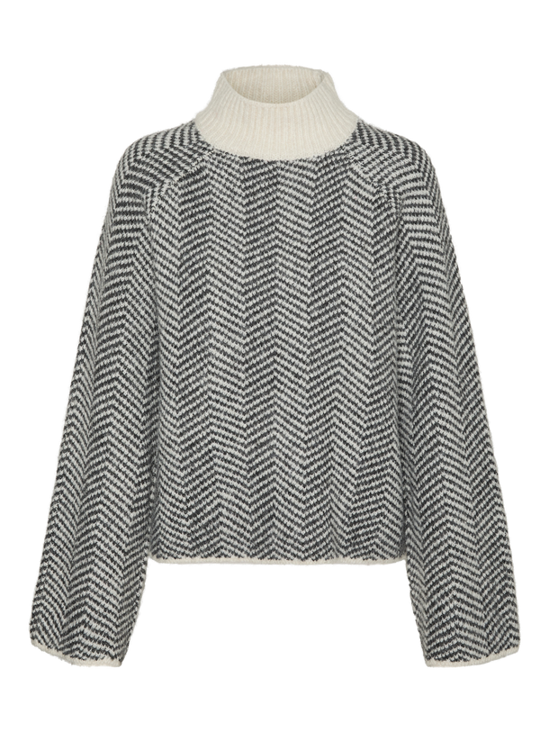 Product SWEATER NAOMI - Birch Detail:MELANGE W. MGM - Image 1