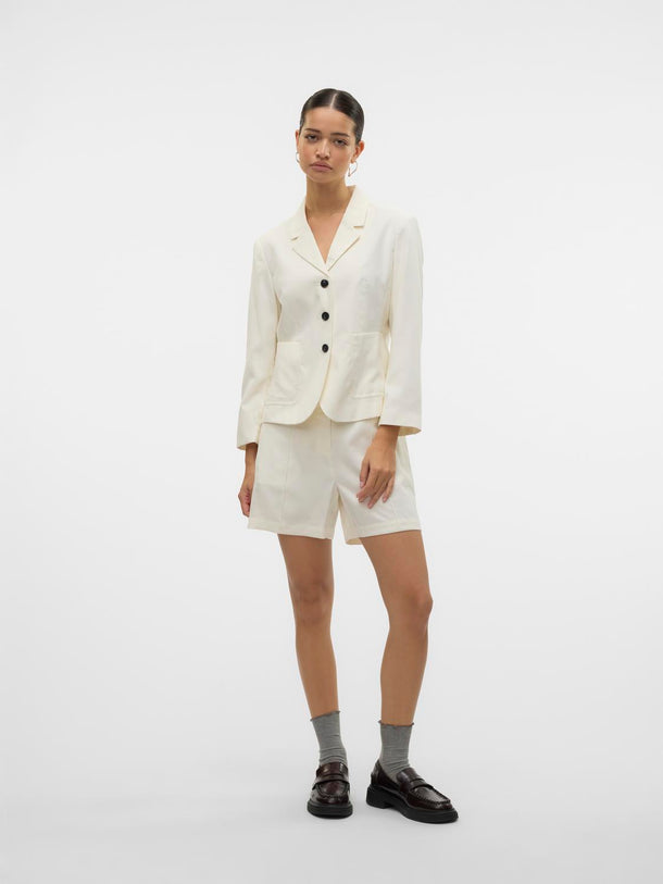 Product SHORT SASTRERO RILEY-Snow White - Image 3