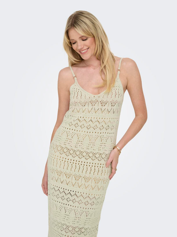 Product VESTIDO MAXI TEJIDO AVINA-Ecru - Image 6