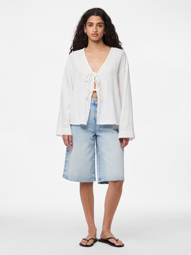 Product BLUSA LAZOS TINA-Cloud Dancer - Image 4