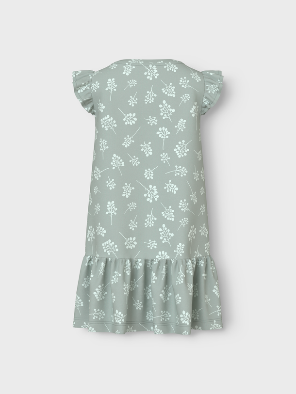 Product VESTIDO VIDA - Aqua Gray AOP:Branch aqua - Image 4