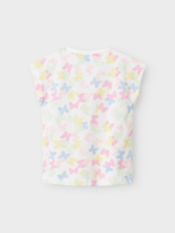 Product VESTIDO VIGGA CAPSL - Bright White AOP:BUTTERFLIES - Image 4