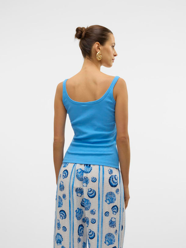 Product TOP DIANA-Azure Blue Print:STARFISH - Image 6