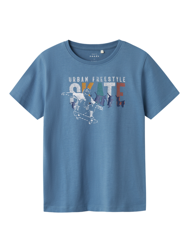 Product CAMISETA VICTOR - Coronet Blue Print:Skate - Image 3