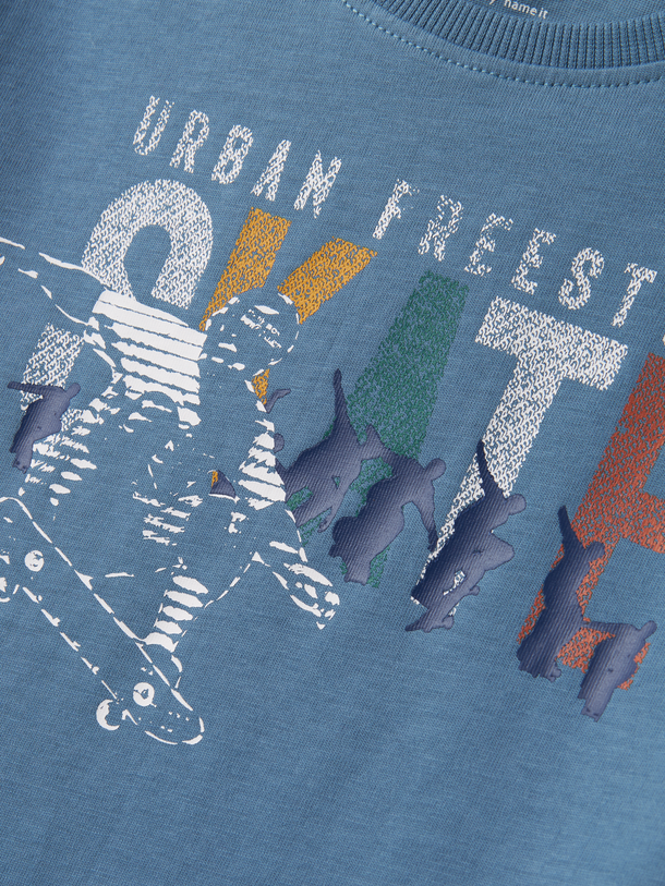 Product CAMISETA VICTOR - Coronet Blue Print:Skate - Image 2