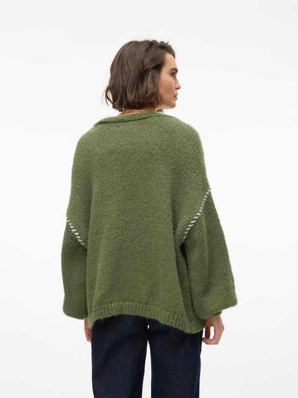Product CARDIGAN FENG - Cypress Detail:W. BIRCH - Image 4