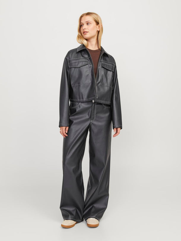 Product PANTALON LILA - Black Detail:CONTRAST - Image 3
