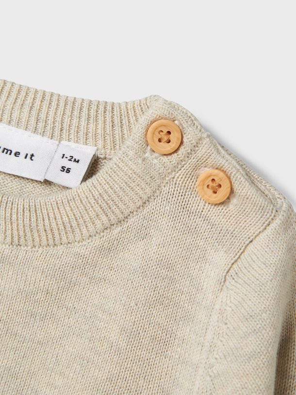 Product SWEATER TIMIE - Peyote Melange - Image 2