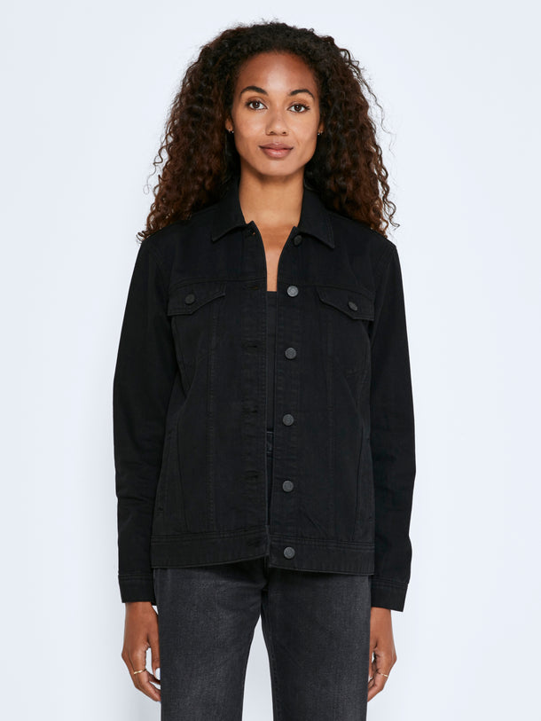 Product CHAQUETA OLE OVERSIZE DENIM - Black - Image 1