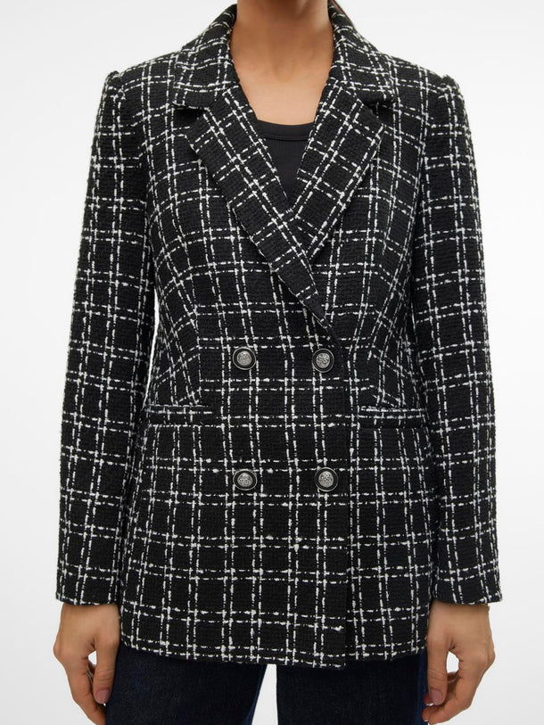 Product BLAZER KENYA - Black Checks:White - Image 4