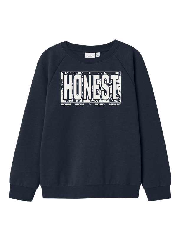 Product SUDADERA VION - Dark Sapphire Print:Honest - Image 3