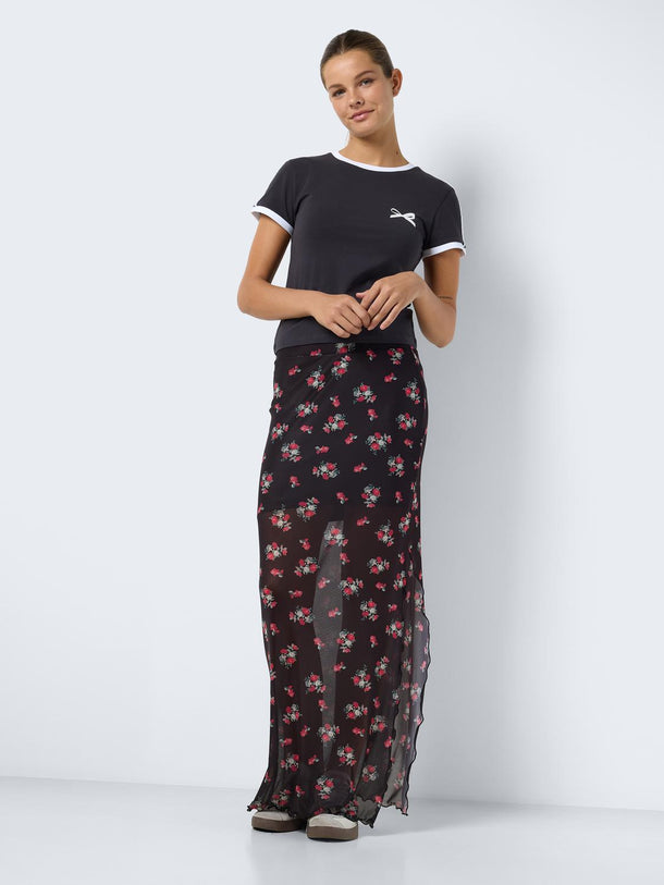 Product FALDA LESLEY - Black AOP:LILLE ROSE - Image 6