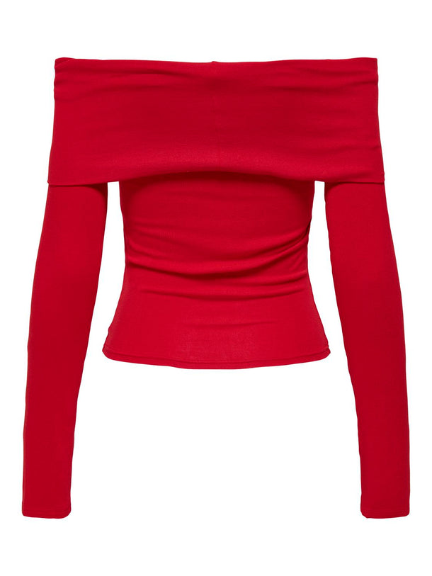Product TOP FAYOLA - Mars Red - Image 5