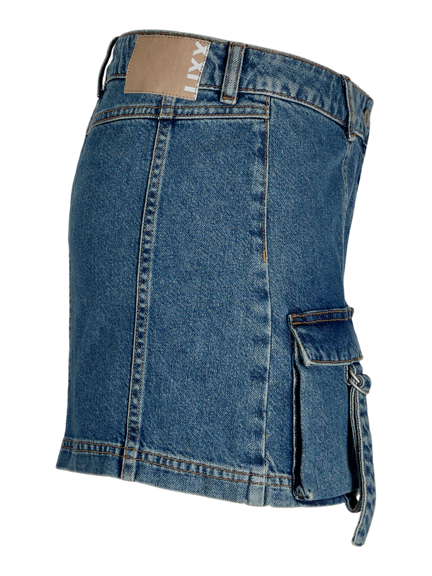 Product POLLERA CARGO DENIM CALIA-Medium Blue Denim - Image 1