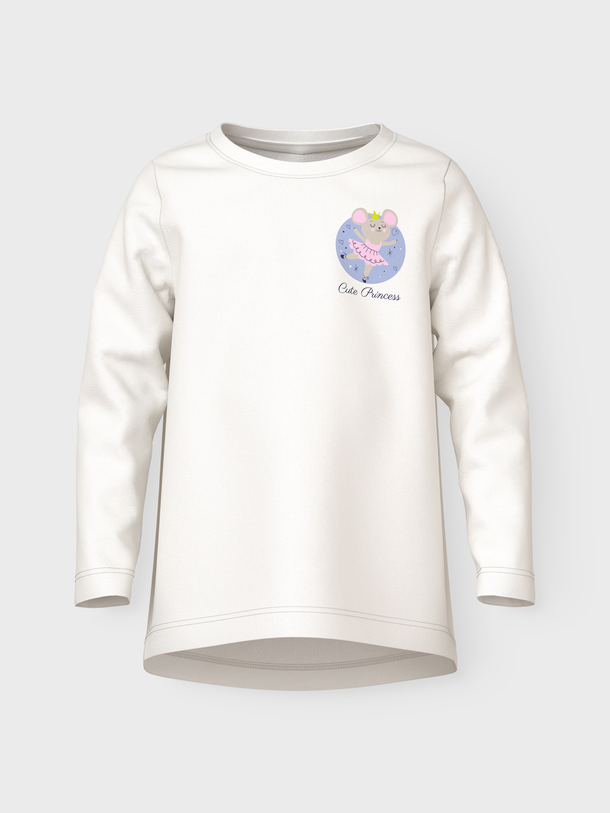 Product CAMISETA VIOLET-Cloud Dancer Print:Cute Princess - Image 1