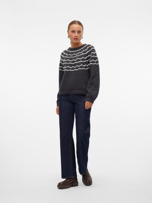 Product SWEATER CHARMAINE - Obsidian Detail:W. BIRCH - Image 3