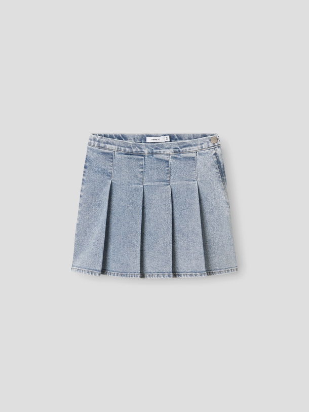 Product POLLERA DE JEAN DEBI - Light Blue Denim - Image 1